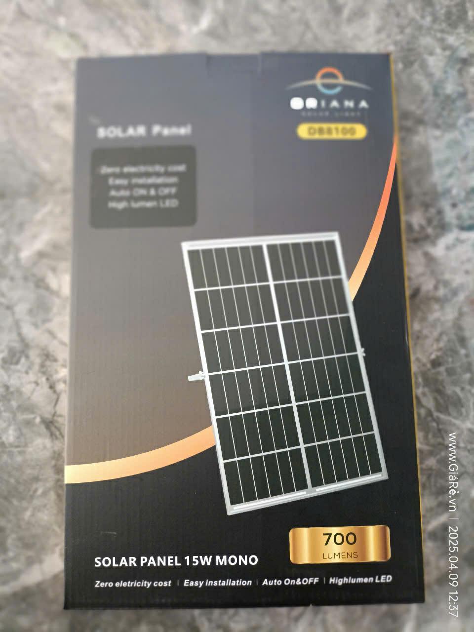 Đèn Năng Lượng Mặt Trời Oriana 100w Db-8100p